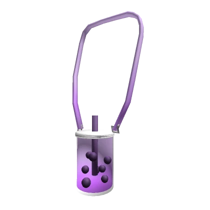 Purple Boba Purse