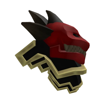 Demon Samurai Warrior Pauldron Left