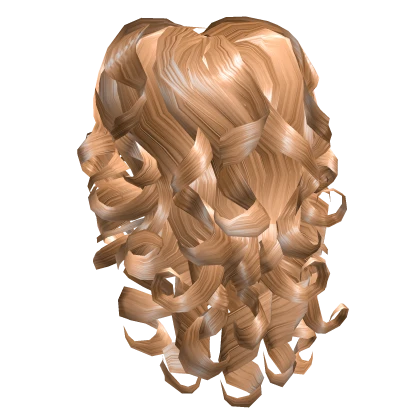Hollywood silky curly blowout [Honey-Blonde] 