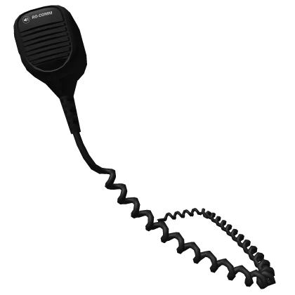 Front Standard Ro-Comm Radio Mic