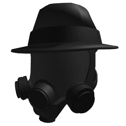 Mafia Hat With Gas Mask