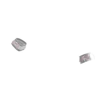 ꒰ ୨୧ ꒱ : baby pink princess heart cuffs