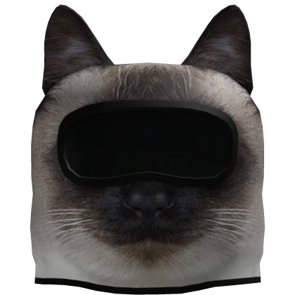 Siamese cat ski mask