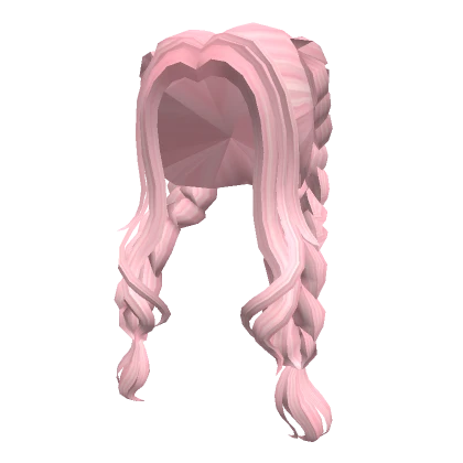 Pink School Braids