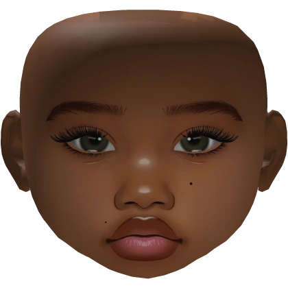 Cute Baby Kid Baddie Latina Mesh Makeup 