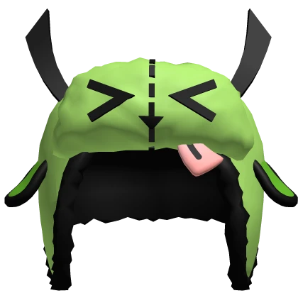 Green Alien GIR Scene Ushanka