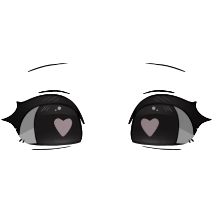 ꒰♡꒱ kawaii gazing anime pink heart eyes