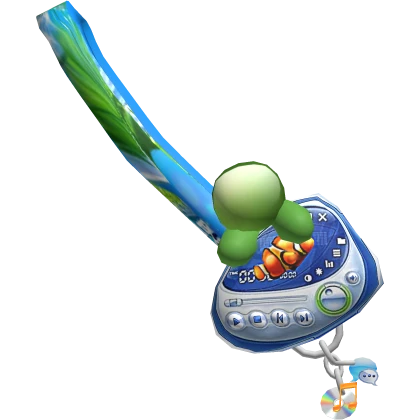 frutiger aero media player bag keychains retro