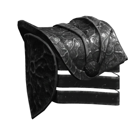 Silver Crucible Knight Right Pauldron