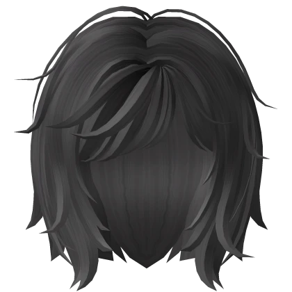 Layered Shoujo Horror Short Bob (Silver Ash Grey)