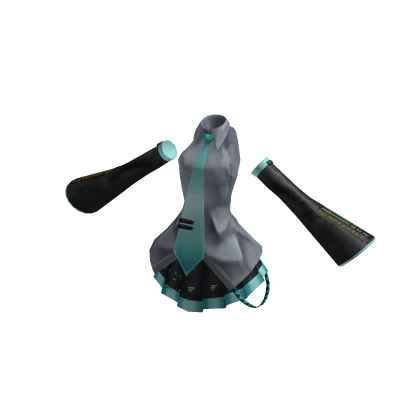 Hatsune Miku Cloth Gray