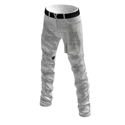 Purple Brand Stacked Denim Atl Rapper Skinny Jeans