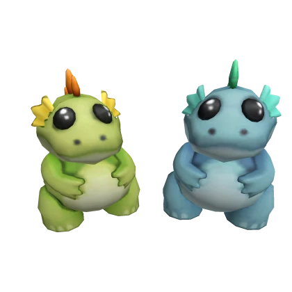 Plushie Dinosaur Companion Backplush