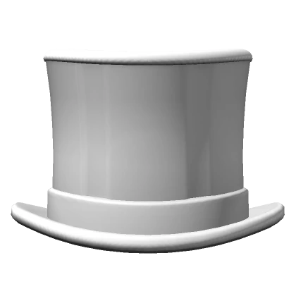 Top Hat in All White