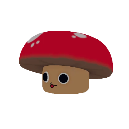 Goofy Red Mushroom Head