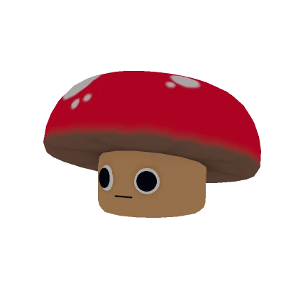 Bored Red Mushroom Head 