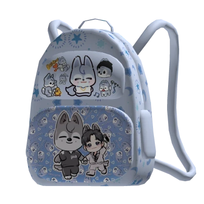Chan X Wolf Chan Stray Kids Backpack
