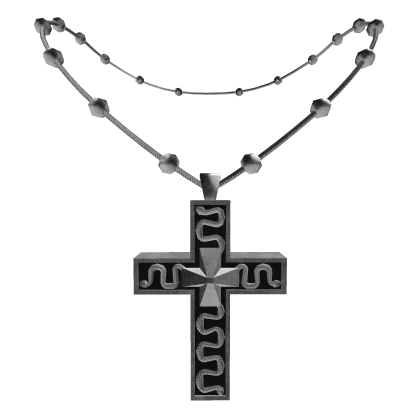 SQUID GAME(THANOS GOTHIC CROSS NECKLACE)