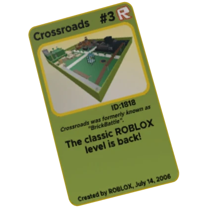 Trading Card #3: Crossroads