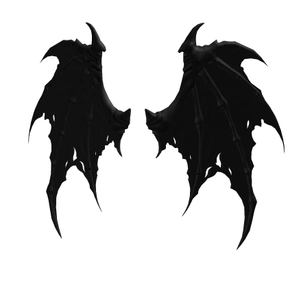 Black Demonic Wings