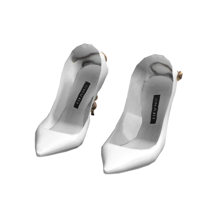 White heels - Chinese New Year *SNAKE