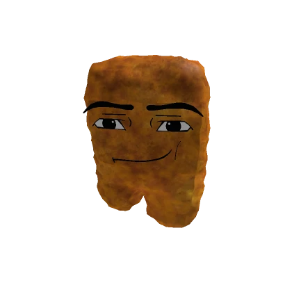 Man Face Chicken Nugget