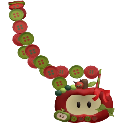 igari mori kei red twee caterpillar apple bag 🍎
