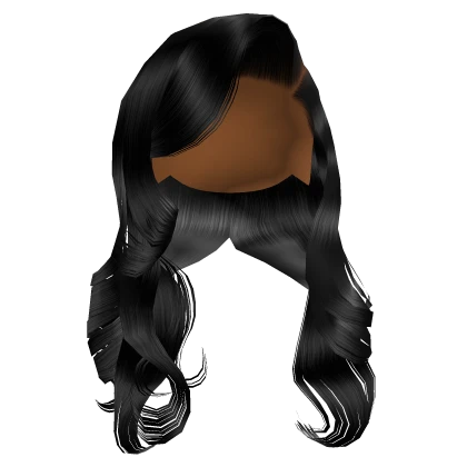 Wavy Side Part [Black]