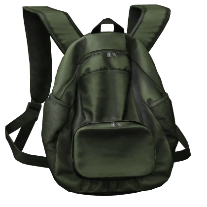 Green Minimal Backpack