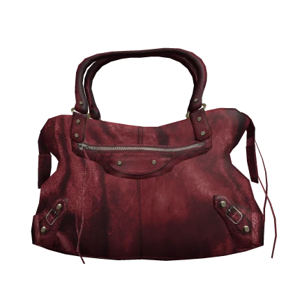 1.0 Handheld Balenci Vintage Chic Moto City Bag