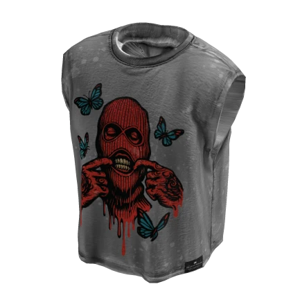 Baller Red Mask Urban TANK TOP