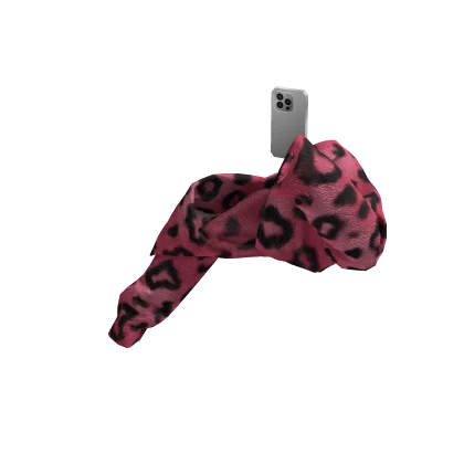 🍀Selfie Posed Jacket (Pink Leopard)