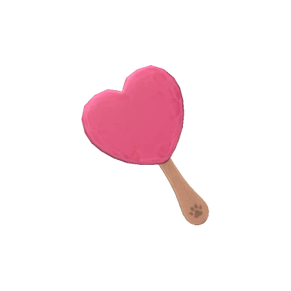 Miau Heart Popsicle Cherry