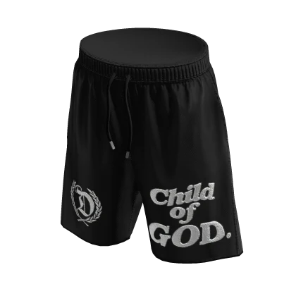 Child of GOD Streetwear Shorts