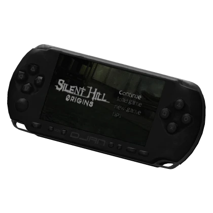 🦇Black Realistic 2000s Silent Hill Game Console🦇
