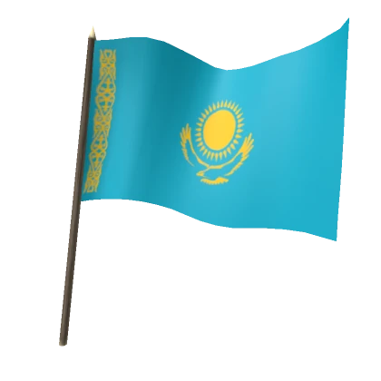 Flag of Kazakhstan