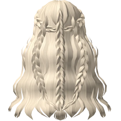 Platinum Braided Hair of the Unalloyed God