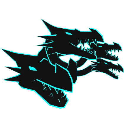 Cartoony Dragon Heads