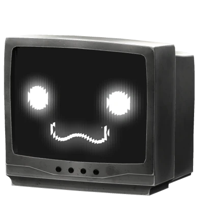 (ANIMATED) OwO TV Head - White