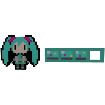 Miku 8-Bit Health Bar 