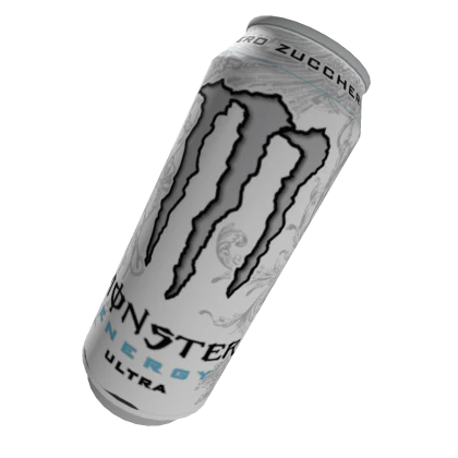 BIG Monster Energy Ultra Drink White Can