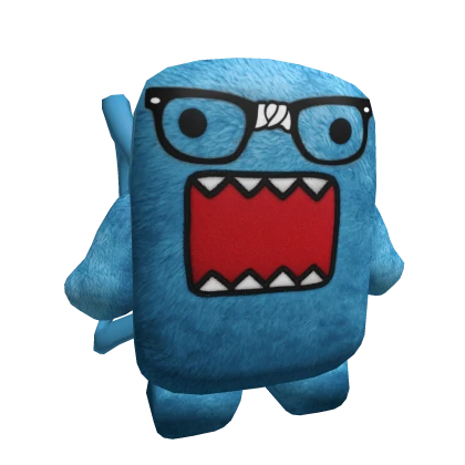 Nerd Blue Domo Beast Bear Backpack 3.0