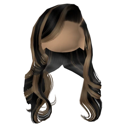 Wavy Side Part [Black W/ Blonde]