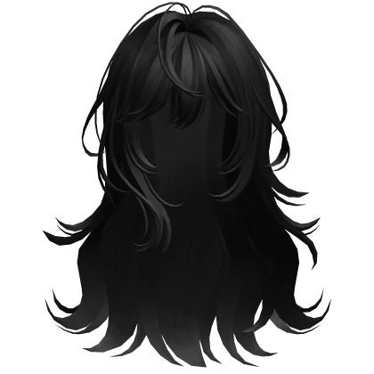 Black Graceful Layered Hair