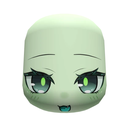 Glorpi Miku Alien Neko Cat  Neon - Happy Nyan Face