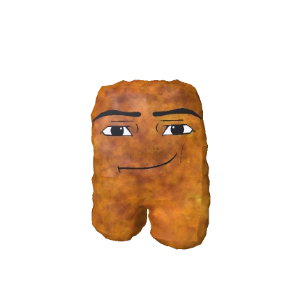 Man Face Chicken Nugget