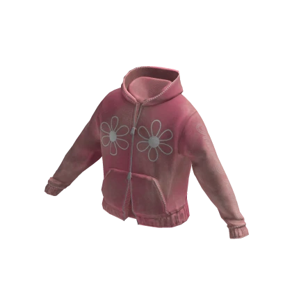 Y2k Grunge Set Hoodie (Pink)