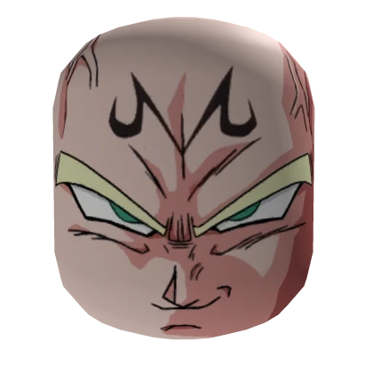SSJ Majin Vegeta Face - DBZ Buu Saga