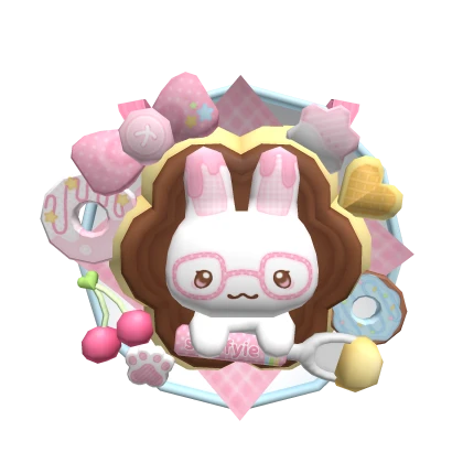 ♡ kawaii bunny pudding pastel dessert backpack 3.0