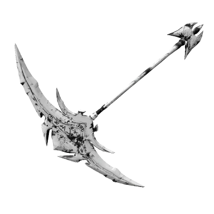 White Cursed Scythe